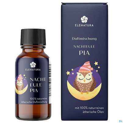 Sie sehen eine Packung Elenatura Duftmischung Nachteule Pia 10ml, Produktbild: 02 Elenatura Duftmischung Nachteule Pia 10ml, A-Nr.: 5746649 - 02