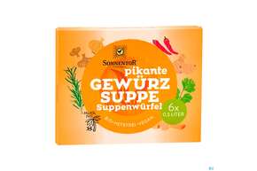 Sonnentor Bio Suppenwuerfel Pikant 10g 01401 6st, A-Nr.: 4389696 - 01