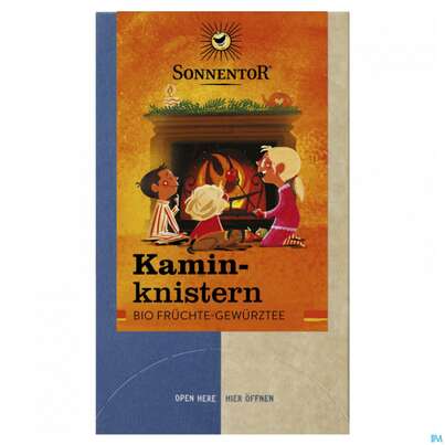 Sonnentor Fruechte-/gewuerz Tee Kaminknistern Bio 02304 18st, A-Nr.: 4039387 - 03
