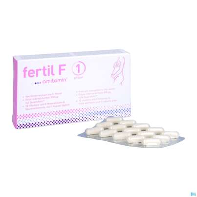 Amitamin Kapseln/quatrefolic Fertil F/phase/1 Vor Schwangerschaft 30st, A-Nr.: 4852131 - 05
