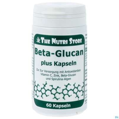 Betaglucan Plus Kapseln Vitamin C Zink Spirulina 60st, A-Nr.: 3821861 - 01