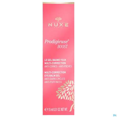 Sie sehen eine Packung Nuxe Creme/prodigieuse Boost Multi-correction Augenkonturengel 15ml, Produktbild: 02 Nuxe Creme/prodigieuse Boost Multi-correction Augenkonturengel 15ml, A-Nr.: 5095531 - 02