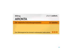 Aronta Tabl 600mg 30st, A-Nr.: 4011526 - 01