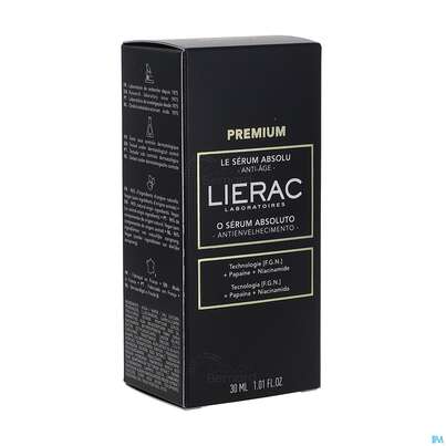 Sie sehen eine Packung Lierac Premium The Serum 30ml, Produktbild: 03 Lierac Premium The Serum 30ml, A-Nr.: 5839316 - 03