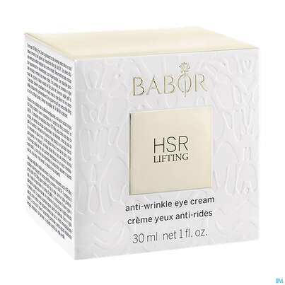 Sie sehen eine Packung Babor Hsr/lift Eyecream 40091 30ml, Produktbild: 01 Babor Hsr/lift Eyecream 40091 30ml, A-Nr.: 5581266 - 01
