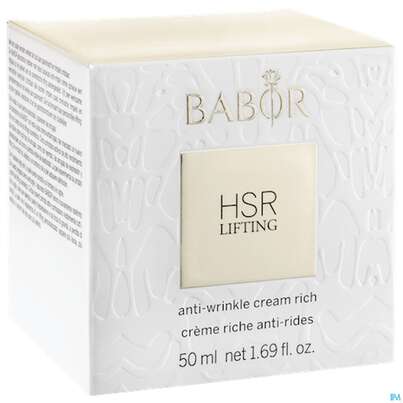 Sie sehen eine Packung Babor Hsr/lifting Cream Rich 40091 50ml, Produktbild: 02 Babor Hsr/lifting Cream Rich 40091 50ml, A-Nr.: 5581243 - 02