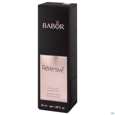 Sie sehen eine Packung Babor Reversive Pro Youth Cream Rich 41083 50ml, Produktbild: 04 Babor Reversive Pro Youth Cream Rich 41083 50ml, A-Nr.: 5578287 - 04