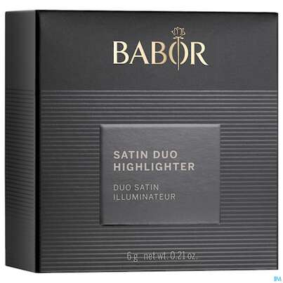 Sie sehen eine Packung Babor Satin Duo Highlighter 60480 6g, Produktbild: 02 Babor Satin Duo Highlighter 60480 6g, A-Nr.: 5581119 - 02