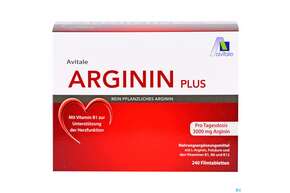 Arginin Plus/filmtabl Vit B1+b6+b12+folsaeure 240st, A-Nr.: 5431259 - 01