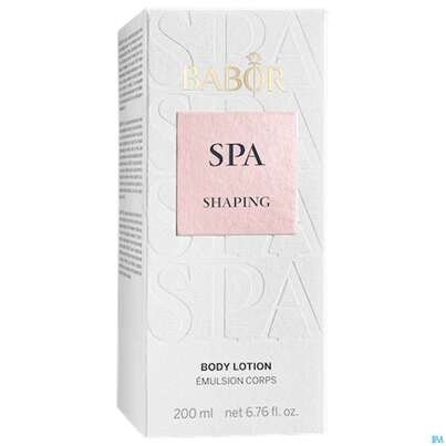 Sie sehen eine Packung Babor Spa Shaping Body Lotion 40066 200ml, Produktbild: 04 Babor Spa Shaping Body Lotion 40066 200ml, A-Nr.: 5579826 - 04