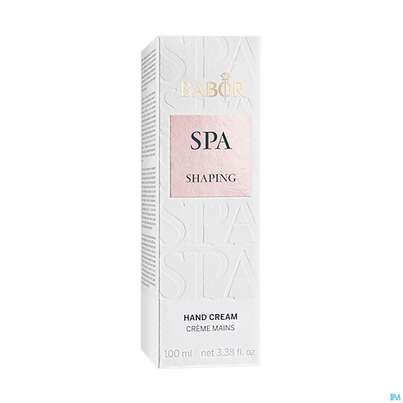 Sie sehen eine Packung Babor Spa Shaping Hand Cream 40066 100ml, Produktbild: 02 Babor Spa Shaping Hand Cream 40066 100ml, A-Nr.: 5579855 - 02