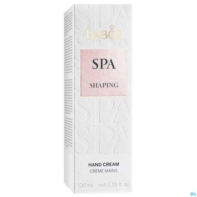 Sie sehen eine Packung Babor Spa Shaping Hand Cream 40066 100ml, Produktbild: 04 Babor Spa Shaping Hand Cream 40066 100ml, A-Nr.: 5579855 - 04