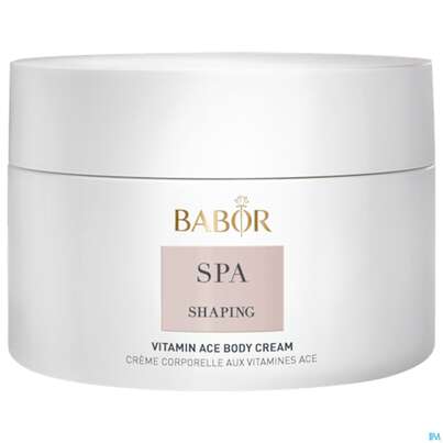 Sie sehen eine Packung Babor Spa Shaping Vitamin Ace Body Cream 40066 200ml, Produktbild: 03 Babor Spa Shaping Vitamin Ace Body Cream 40066 200ml, A-Nr.: 5579832 - 03
