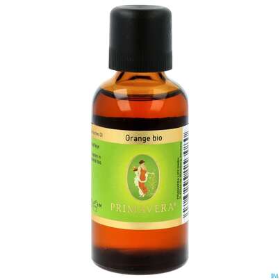 Sie sehen eine Packung Aetherische Oele Primavera Orange Bio 50ml, Produktbild: 01 Aetherische Oele Primavera Orange Bio 50ml, A-Nr.: 3160483 - 01