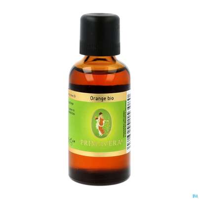 Sie sehen eine Packung Aetherische Oele Primavera Orange Bio 50ml, Produktbild: 02 Aetherische Oele Primavera Orange Bio 50ml, A-Nr.: 3160483 - 02