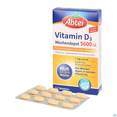 Abtei Vitamin D3 Wochendepot Nfg57 12st, A-Nr.: 4313316 - 04