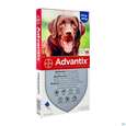Advantix Spot On F Hunde lösung Z.auftropfen Auf Die Haut Ueber 25kg 4,0ml 4st, A-Nr.: 2454389 - 02