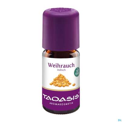 Sie sehen eine Packung Aetherische Oele Taoasis Bio Weihrauch Indisch 30ml, Produktbild: 01 Aetherische Oele Taoasis Bio Weihrauch Indisch 30ml, A-Nr.: 4372709 - 01