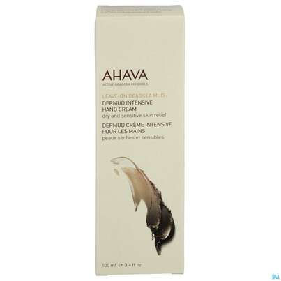 Sie sehen eine Packung Ahava Dermud Intensive Hand Cream 100ml, Produktbild: 01 Ahava Dermud Intensive Hand Cream 100ml, A-Nr.: 3945586 - 01