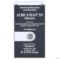Sie sehen eine Packung Albicansan D 3 Suppositorium 10st, Produktbild: 01 Albicansan D 3 Suppositorium 10st, A-Nr.: 2396189 - 01