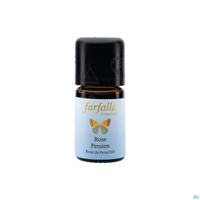 Sie sehen eine Packung Aetherische Oele Farfalla Kontr.bio.anbau Rose Persien 5ml, Produktbild: 02 Aetherische Oele Farfalla Kontr.bio.anbau Rose Persien 5ml, A-Nr.: 4866788 - 02