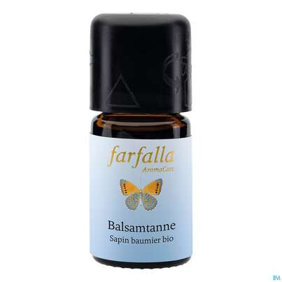 Sie sehen eine Packung Aetherische Oele Farfalla Wildsammlung/bio Balsamtanne 5ml, Produktbild: 02 Aetherische Oele Farfalla Wildsammlung/bio Balsamtanne 5ml, A-Nr.: 4866386 - 02