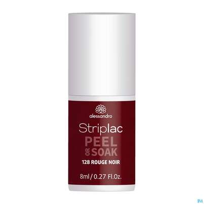 Sie sehen eine Packung Alessandro Striplac Rouge Noir 8ml, Produktbild: 01 Alessandro Striplac Rouge Noir 8ml, A-Nr.: 5191252 - 01