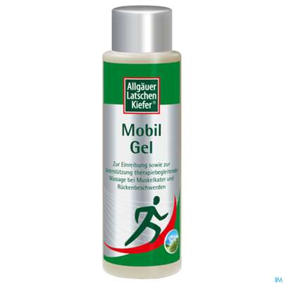 Sie sehen eine Packung Allgäuer Latschenkiefer Mobil Gel 250ml, Produktbild: 02 Allgäuer Latschenkiefer Mobil Gel 250ml, A-Nr.: 3422948 - 02