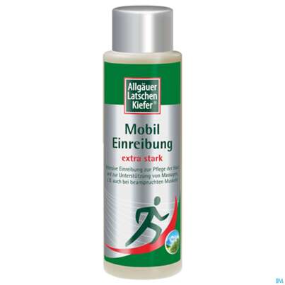 Sie sehen eine Packung Allgäuer Latschenkiefer Mobil Einreibung Extra Stark 250ml, Produktbild: 02 Allgäuer Latschenkiefer Mobil Einreibung Extra Stark 250ml, A-Nr.: 3485771 - 02