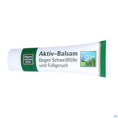 Sie sehen eine Packung Allgäuer Latschenkiefer Aktiv-balsam 50ml, Produktbild: 05 Allgäuer Latschenkiefer Aktiv-balsam 50ml, A-Nr.: 3832770 - 05