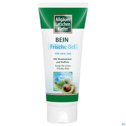 Sie sehen eine Packung Allgäuer Latschenkiefer Bein Frische Gel 200ml, Produktbild: 02 Allgäuer Latschenkiefer Bein Frische Gel 200ml, A-Nr.: 3577214 - 02