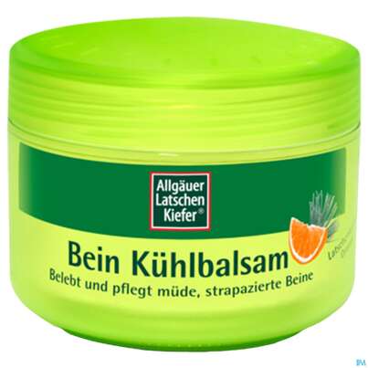 Sie sehen eine Packung Allgäuer Latschenkiefer Bein Kühlbalsam 200ml, Produktbild: 02 Allgäuer Latschenkiefer Bein Kühlbalsam 200ml, A-Nr.: 3139891 - 02