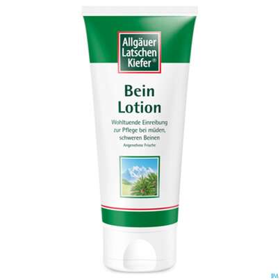 Sie sehen eine Packung Allgäuer Latschenkiefer Bein Lotion 100ml, Produktbild: 02 Allgäuer Latschenkiefer Bein Lotion 100ml, A-Nr.: 1234869 - 02