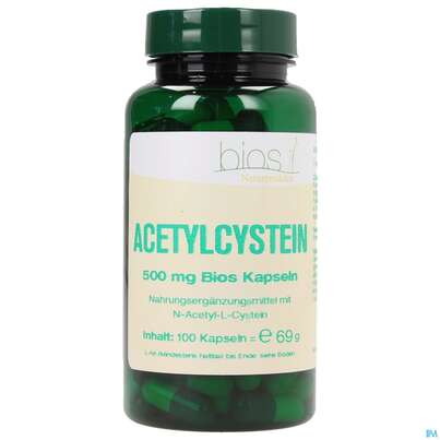 Bios Acetylcystein 500mg 100 Kapseln, A-Nr.: 3890595 - 01