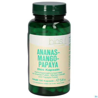 Bios Ananas Mango Papaya 100 Kapseln, A-Nr.: 4075822 - 01