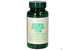 Bios Arginin/ornithin/lysin 4:3:4 100 Kapseln, A-Nr.: 4247192 - 01