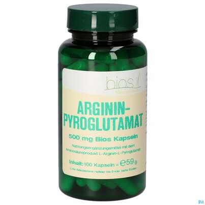 Bios Argininpyroglutamat 500mg 100 Kapseln, A-Nr.: 4247200 - 01