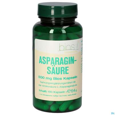 Bios Asparaginsäure 500mg 100 Kapseln, A-Nr.: 4247223 - 01