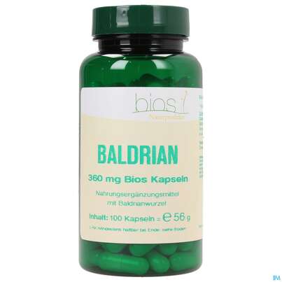 Bios Baldrian 360mg 100 Kapseln, A-Nr.: 3999116 - 01