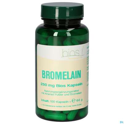 Bios Bromelain 250mg 100 Kapseln, A-Nr.: 4070150 - 01