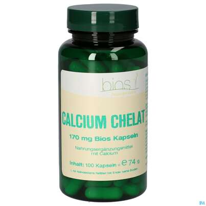 Bios Calcium Chelat 170mg 100 Kapseln, A-Nr.: 5231313 - 02