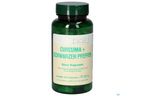 Bios Curcuma+schwarzer Pfeffer 100 Kapseln, A-Nr.: 5231282 - 01