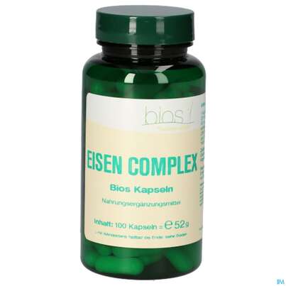 Bios Eisen Complex 100 Kapseln, A-Nr.: 5408183 - 02