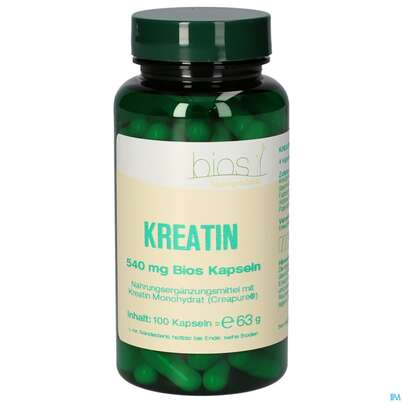 Bios Kreatin 540mg 100 Kapseln, A-Nr.: 3891896 - 01