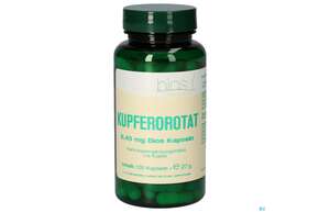 Bios Kupferorotat 6.45mg 100 Kapseln, A-Nr.: 5231394 - 01