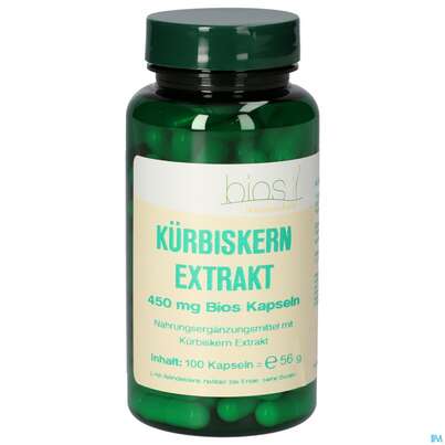 Bios Kürbiskern Extrakt 450mg 100 Kapseln, A-Nr.: 4747233 - 02