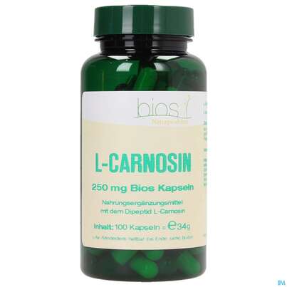 Bios l-carnosin 250mg 100 Kapseln, A-Nr.: 3892039 - 01