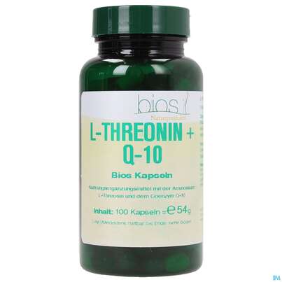 Bios l-threonin + Q-10 100 Kapseln, A-Nr.: 3892298 - 02