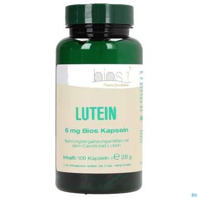 Bios Lutein 6mg 100 Kapseln, A-Nr.: 3892341 - 01