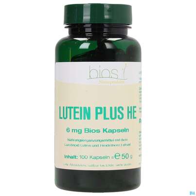Bios Lutein Plus Heidelbeer Extrakt 100 Kapseln, A-Nr.: 3892370 - 01